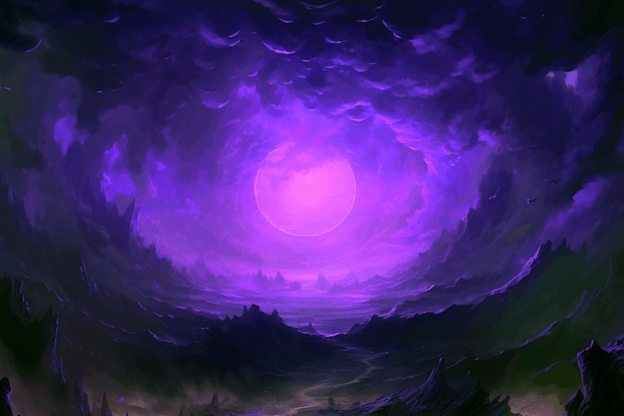 Fundo de um salão grandioso