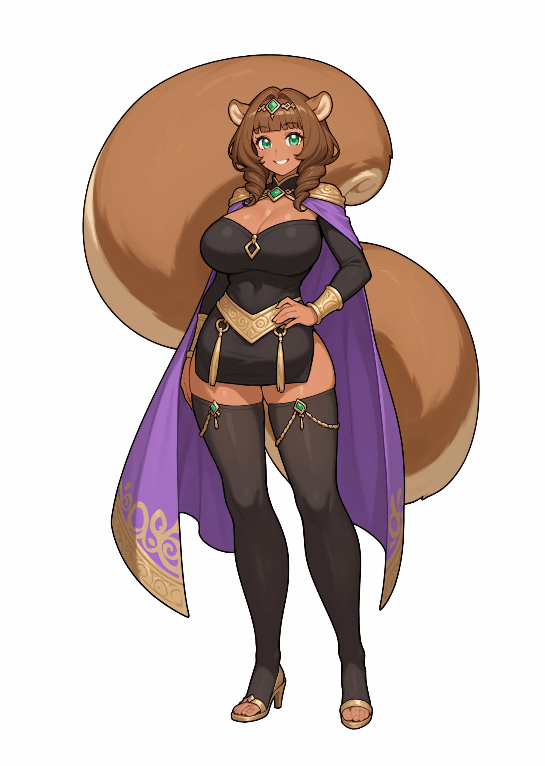 Personagem Ciganos Xerryn flutuando